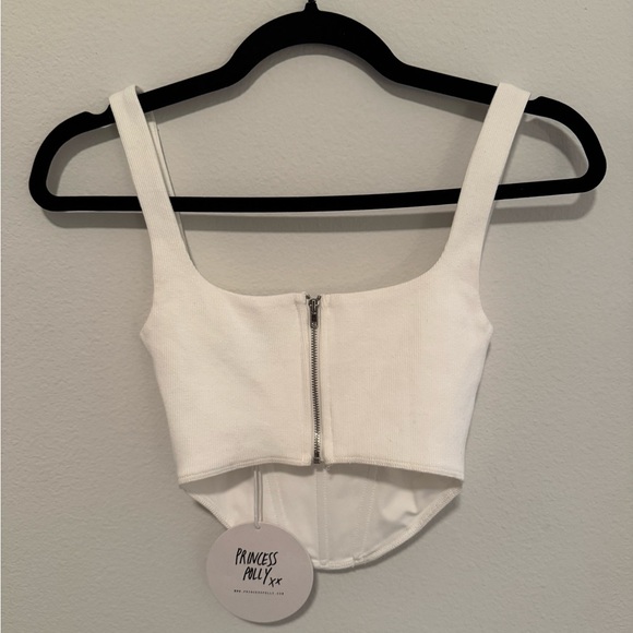 Princess Polly Ribbed Top - Picture 4 of 4